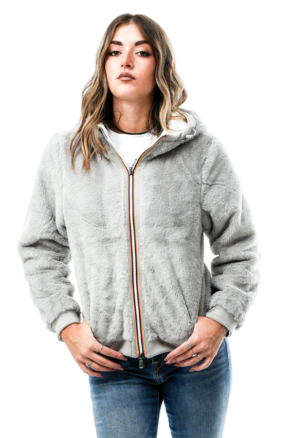 Giubbino Donna DEVA LIGHT SPACER FUR DOUBLE K31452W DDF K-way 