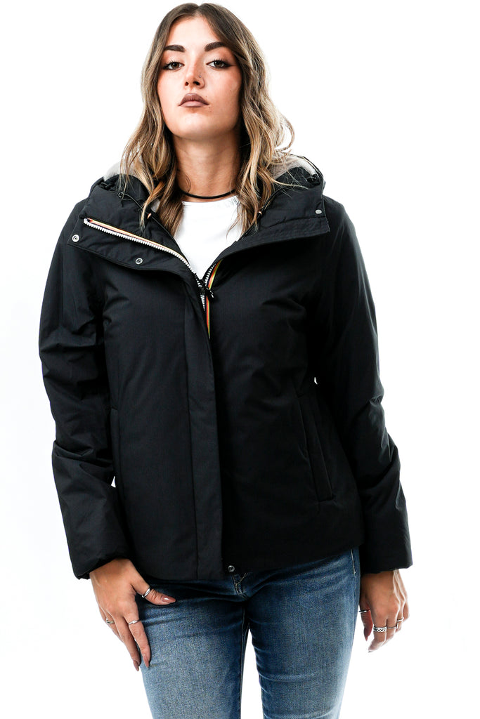 Giubbino Donna LIL TWILL SOFT BEAVER K81449W DCB K-way 