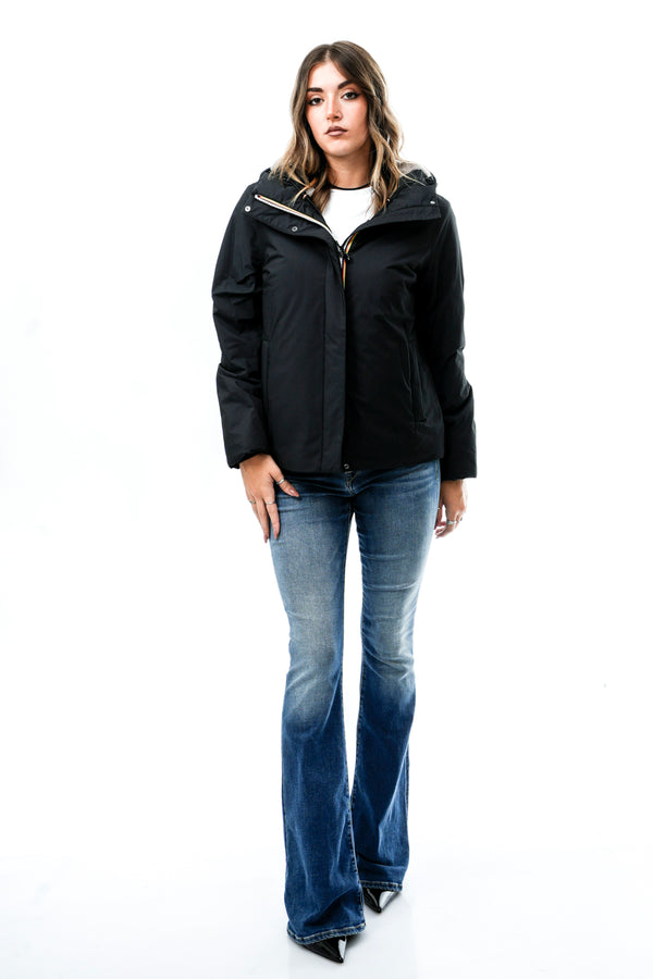 Giubbino Donna LIL TWILL SOFT BEAVER K81449W DCB K-way 