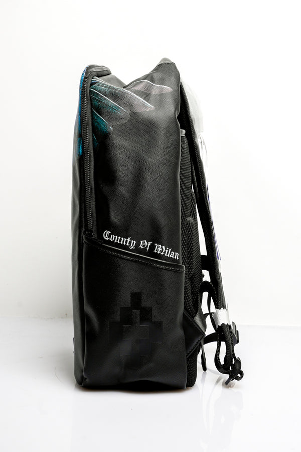 Zaino Unisex 1075 NERA Marcelo Burlon County of Milan 