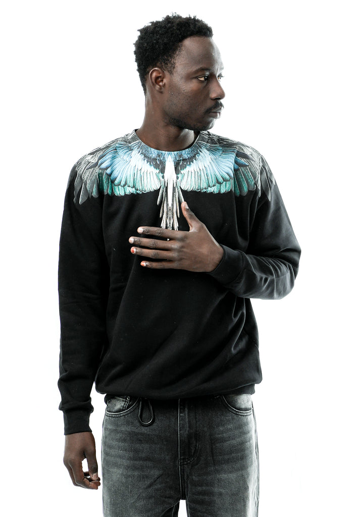 Felpa Uomo F6CMMASW055 110 Marcelo Burlon County of Milan 