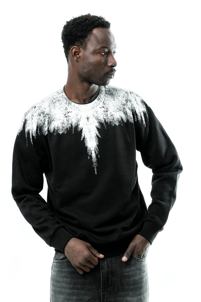 Felpa Uomo F6CMMASW077 110 Marcelo Burlon County of Milan 