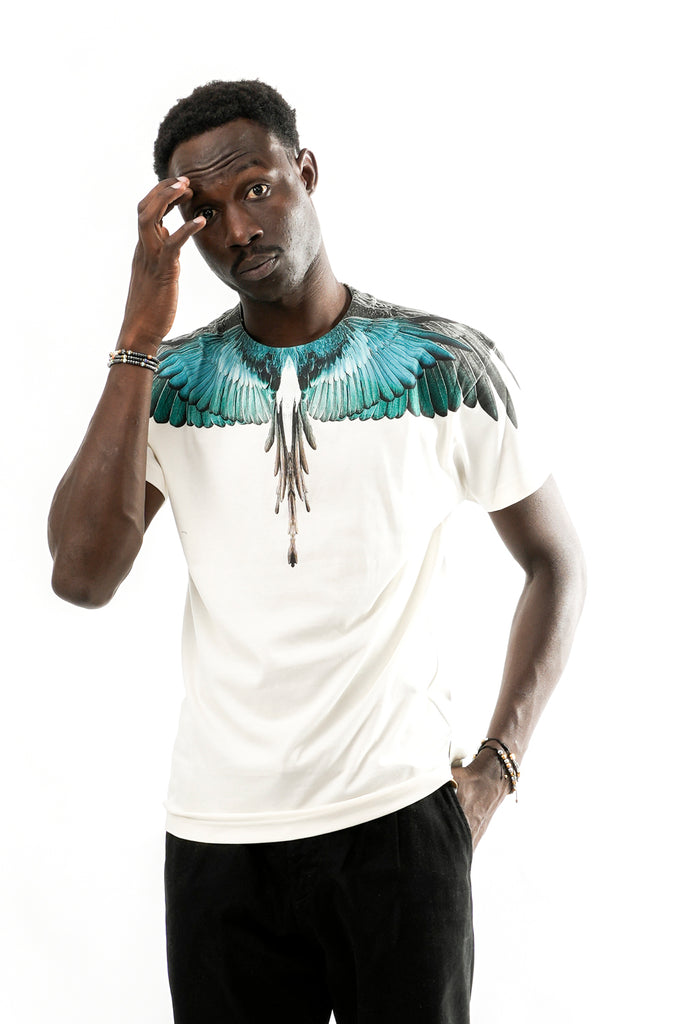 T-shirt Uomo F6CMMATH085 412 Marcelo Burlon County of Milan 