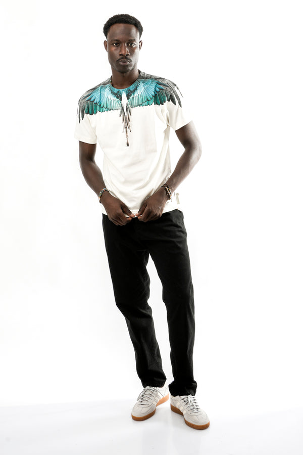 T-shirt Uomo F6CMMATH085 412 Marcelo Burlon County of Milan 