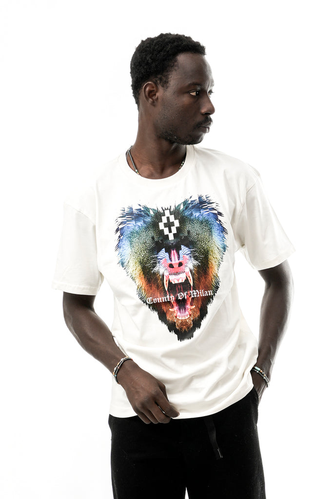 T-shirt Uomo F6CMMATH131 412 Marcelo Burlon County of Milan 