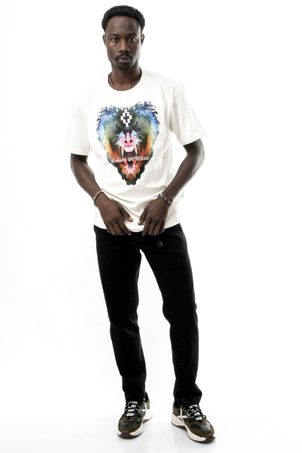 T-shirt Uomo F6CMMATH131 412 Marcelo Burlon County of Milan 