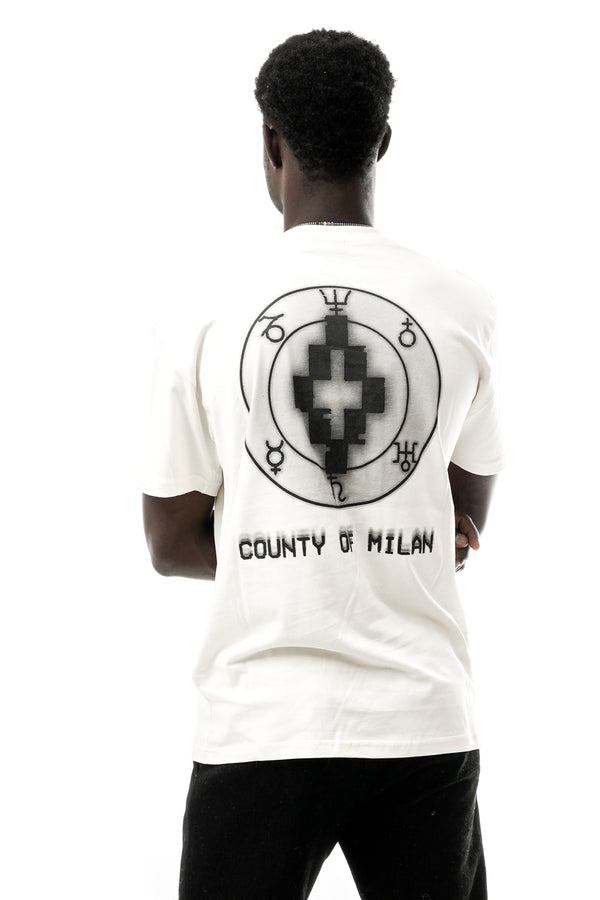 T-shirt Uomo F6CMMATH134 412 Marcelo Burlon County of Milan 