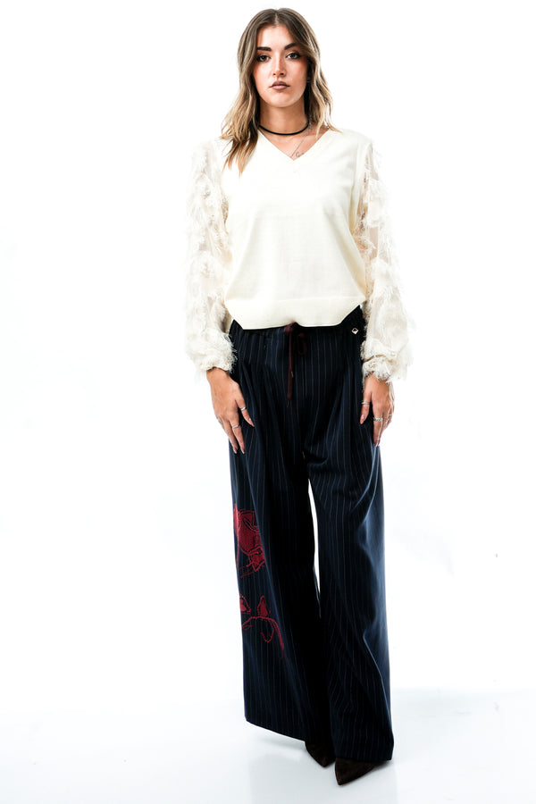 Pantalone Donna DUE M8580P UNICA MEME ROAD 