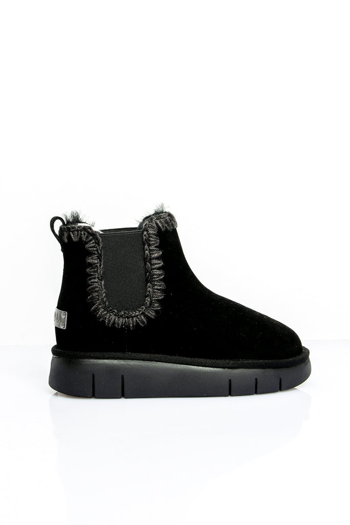 Stivali Donna Mou BOUNCE CHELSEA BOOT IN SUEDE ELGRY BOUNCE CHELSEA BOOT IN SUEDE BKBK Mou 