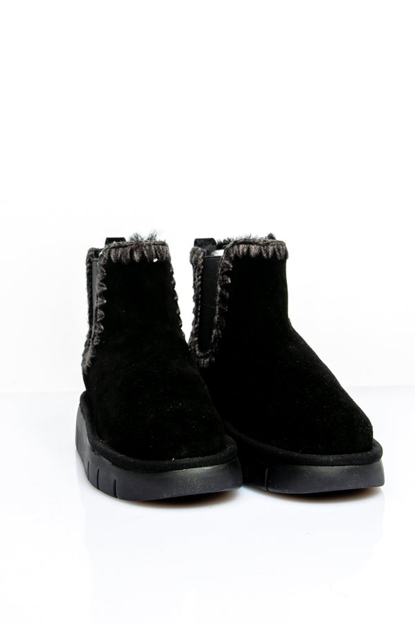 Stivali Donna Mou BOUNCE CHELSEA BOOT IN SUEDE ELGRY BOUNCE CHELSEA BOOT IN SUEDE BKBK Mou 