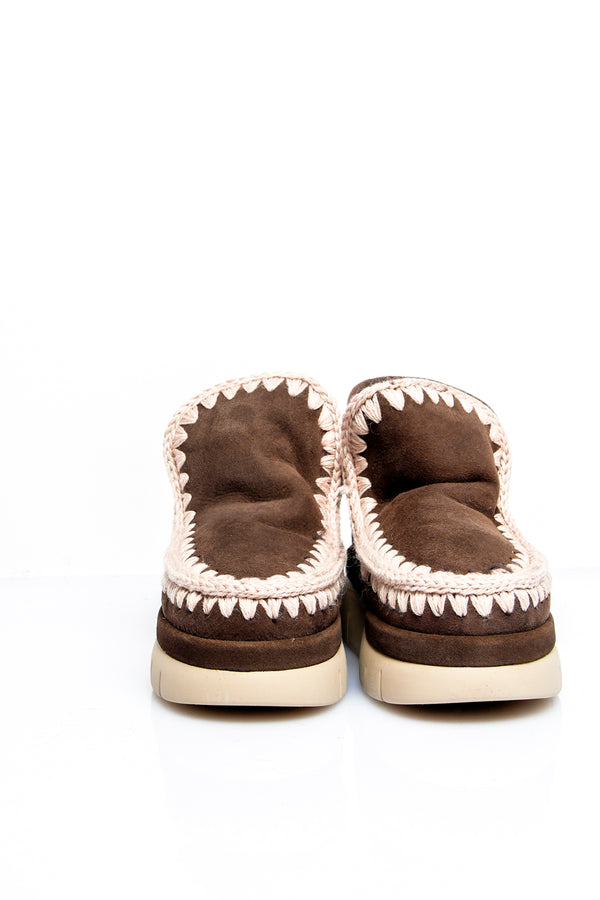 Stivali Donna Mou BOUNCE WELT SNEAKER SUEDE MOCHA BOUNCE WELT SNEAKER SUEDE MOCHA Mou 