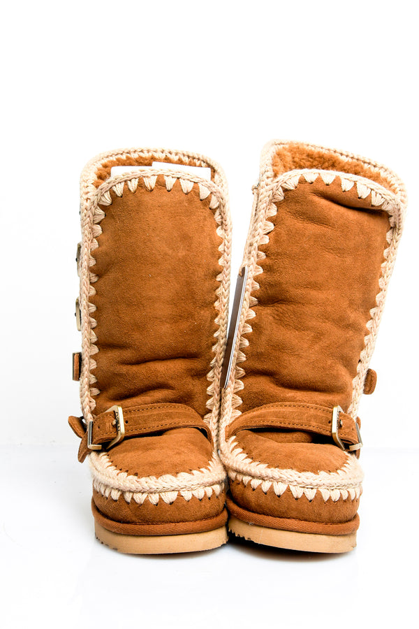Stivali Donna ESKIMO 40 BUCKLE STRAPS COG Mou 