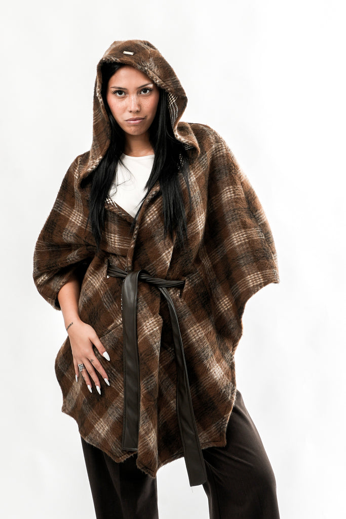 Poncho Donna NS101 FONDENTE No Secrets 