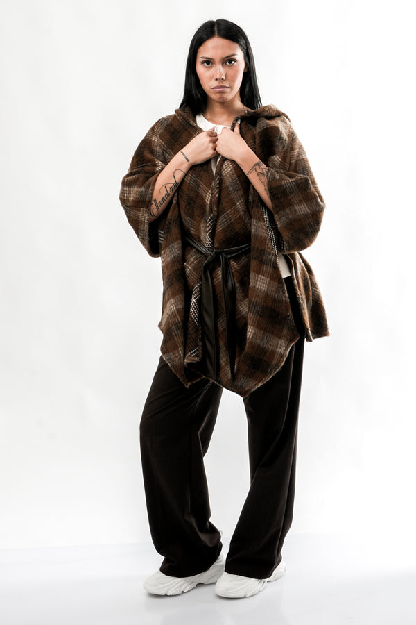 Poncho Donna No Secrets NS101 FONDENTE NS101 FONDENTE No Secrets 