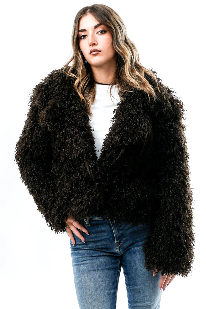 Pelliccia Donna NS102 FONDENTE No Secrets 