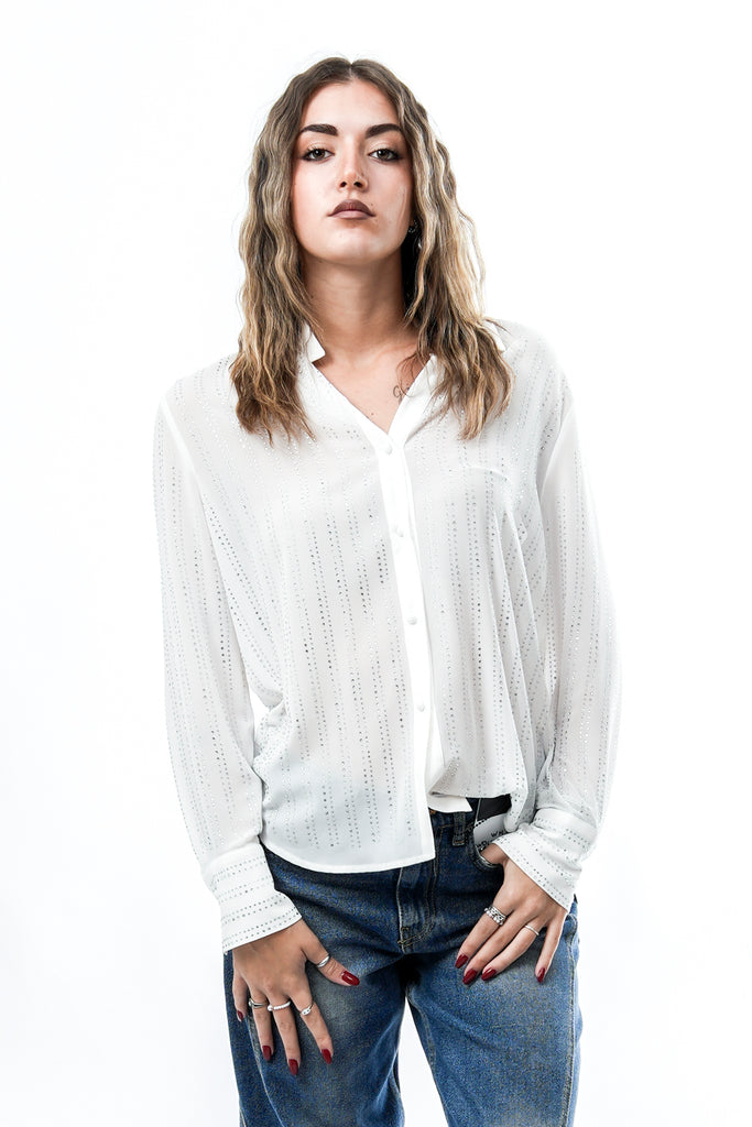 Camicia Donna No Secrets NS223 LATTE NS223 LATTE No Secrets 