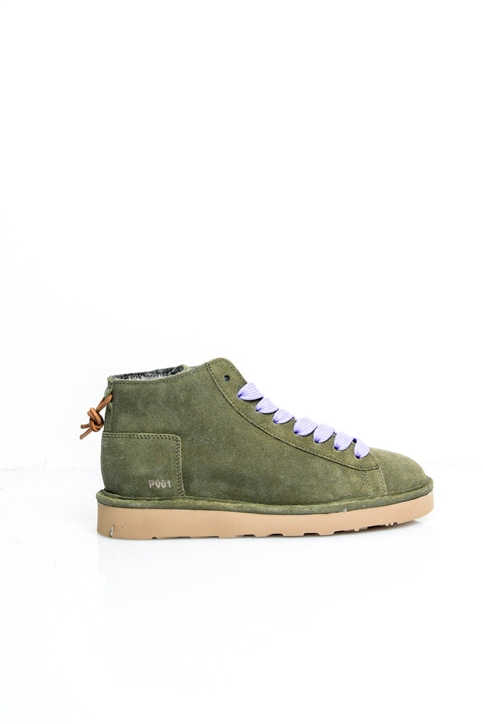 Scarpe Donna P001 ICON-ANKLE P001W036 MILITARY GREEN Panchic 