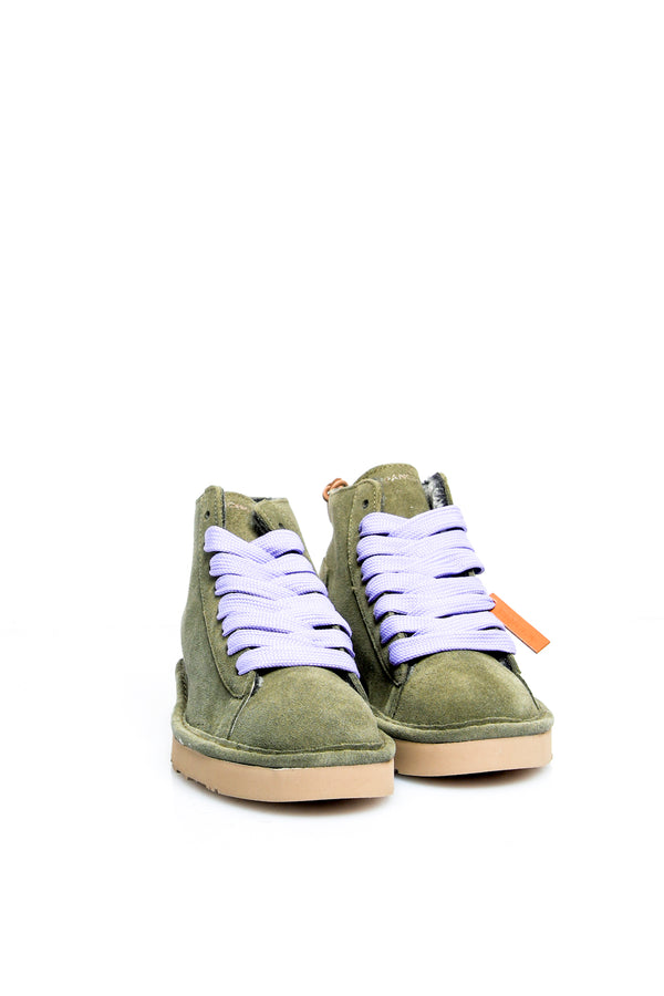 Scarpe Donna P001 ICON-ANKLE P001W036 MILITARY GREEN Panchic 