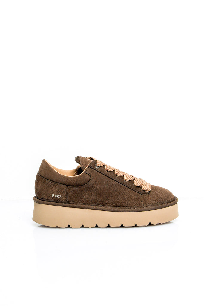 Scarpe Donna P003 MUSE-LACE P003W019 COFFEE Panchic 