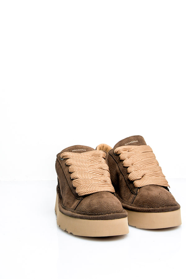 Scarpe Donna P003 MUSE-LACE P003W019 COFFEE Panchic 