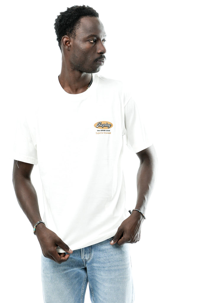 T-shirt Uomo M12BE.004.00QMJ C05Z Replay 