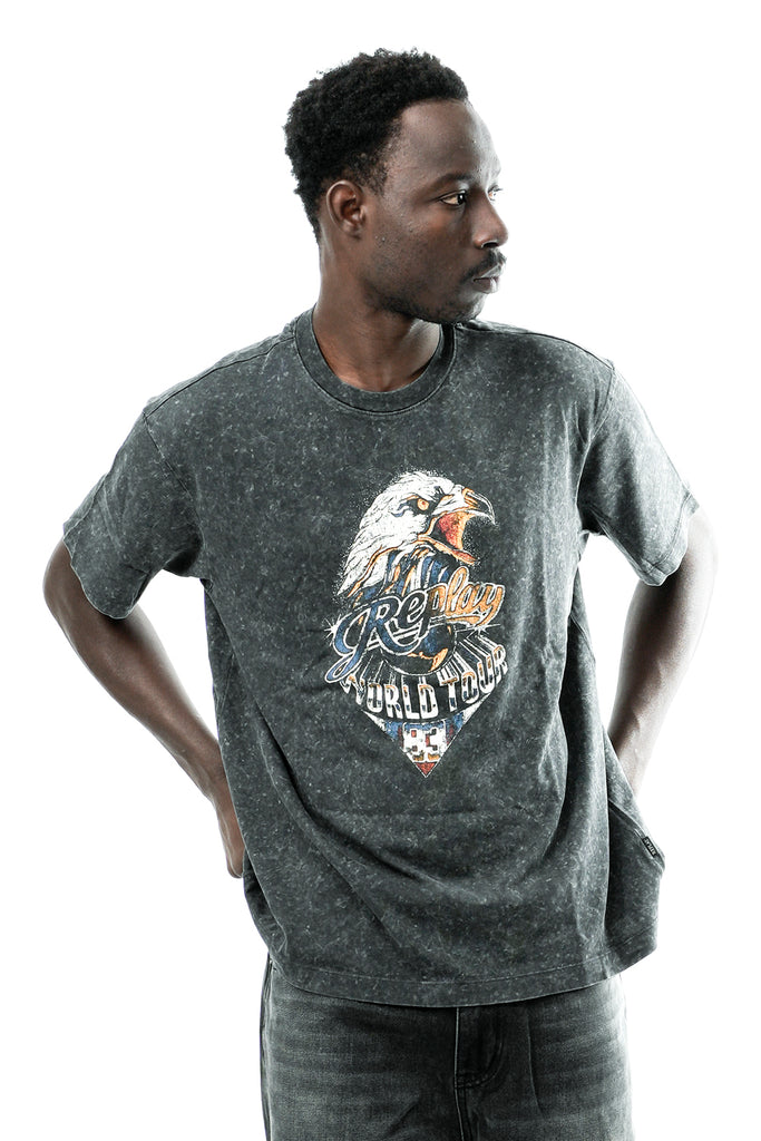 T-shirt Uomo Replay M12BF.002.7242KG C072 M12BF.002.7242KG C072 Replay 