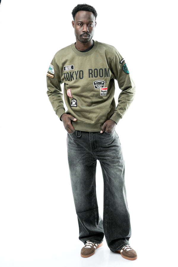 Felpa Uomo M13LR.001.7242NW C00G Replay 