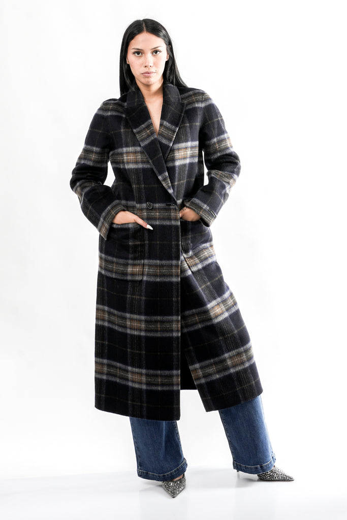 Cappotto Donna ADRIA.7002611 DARK NAVY Rino & pelle 