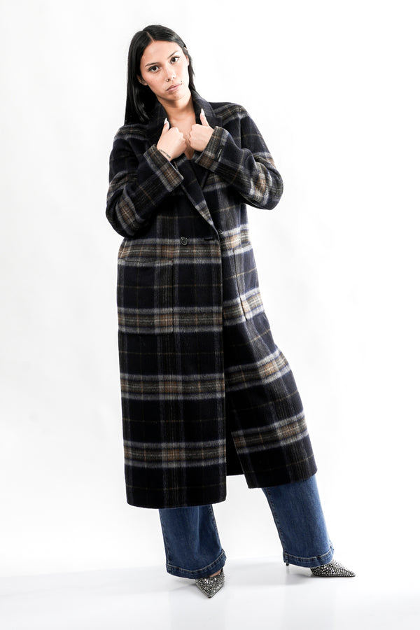 Cappotto Donna ADRIA.7002611 DARK NAVY Rino & pelle 