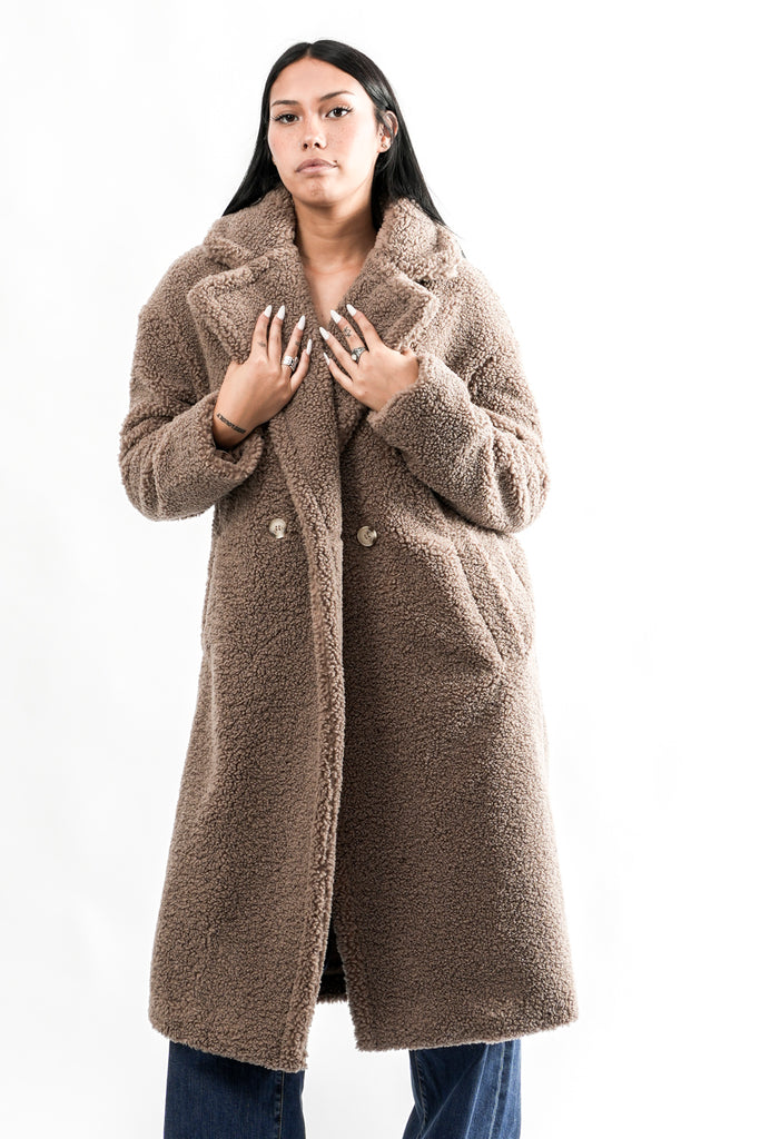 Cappotto Donna ELICIA.7002612 TOFFEE Rino & pelle 