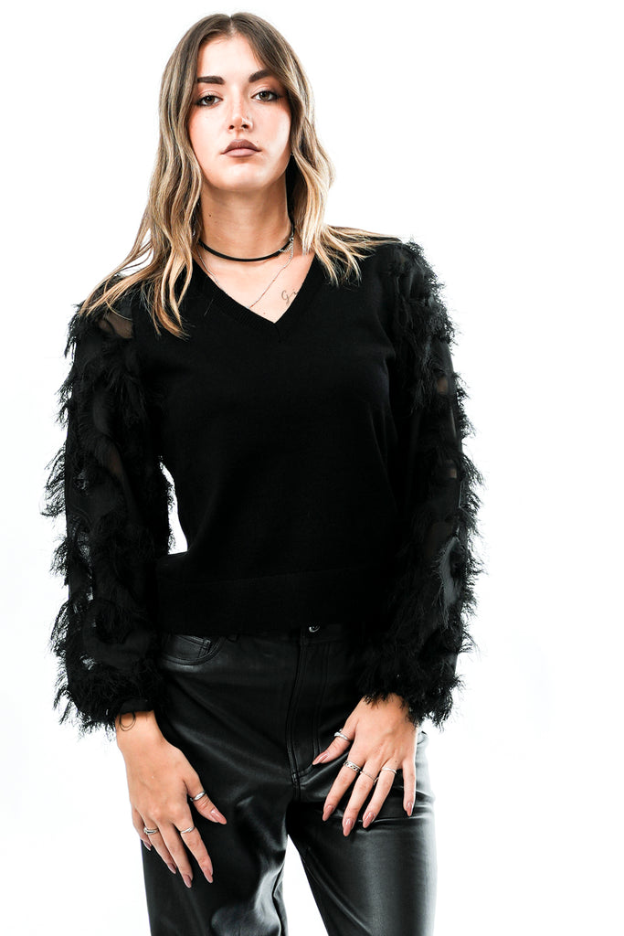 Maglia Donna RHODE 7002611 BLACK Rino & pelle 