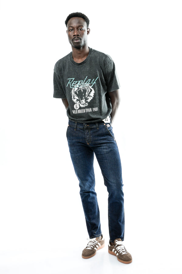 Jeans Uomo Roy Roger  NEW ELIAS RRU006D0210062 C0999 NEW ELIAS RRU006D0210062 C0999 Roy Roger 