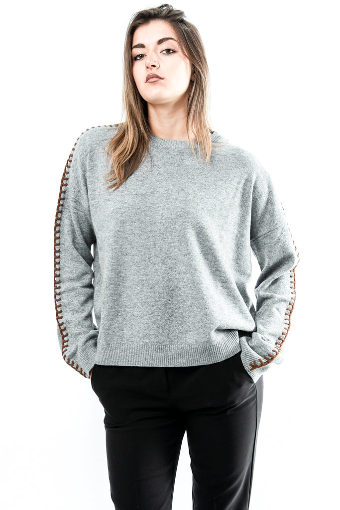  SADDLE CREW NECK RND90413CV03XXXX C0734 Roy Roger 