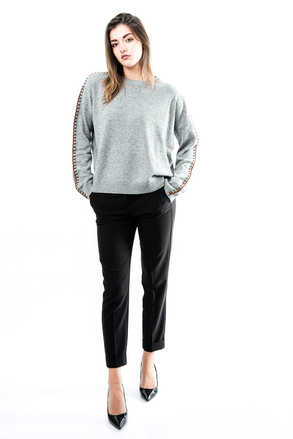  SADDLE CREW NECK RND90413CV03XXXX C0734 Roy Roger 