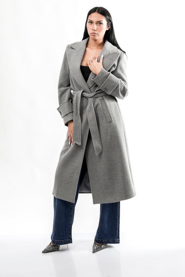 Cappotto Donna Sandro Ferrone CESPO GRIGIO MEDIO CESPO GRIGIO MEDIO Sandro Ferrone 