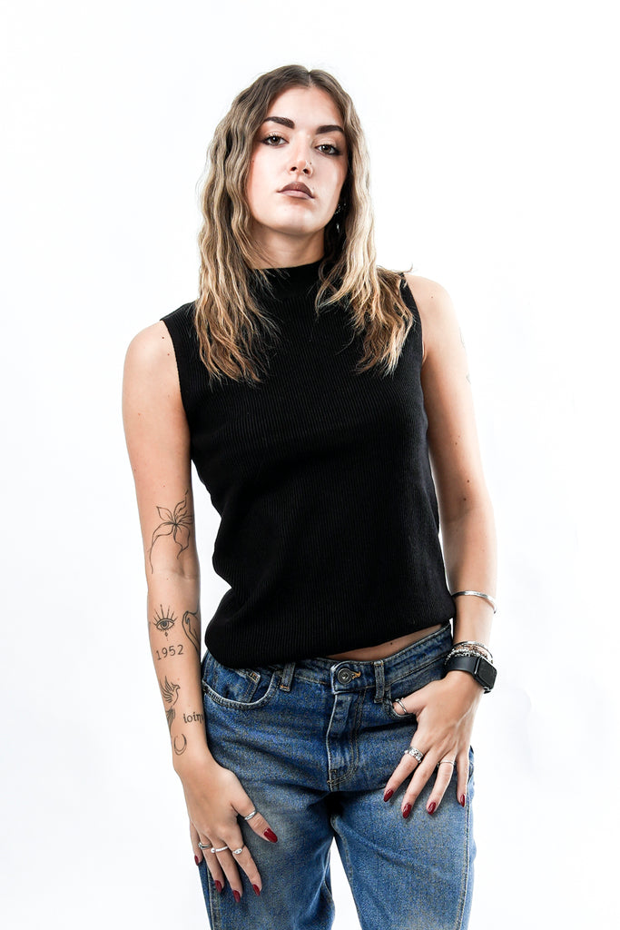 Maglia Donna EARL NERO Sandro Ferrone 