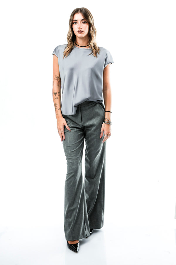 T-shirt Donna LEA GRIGIO Sandro Ferrone 