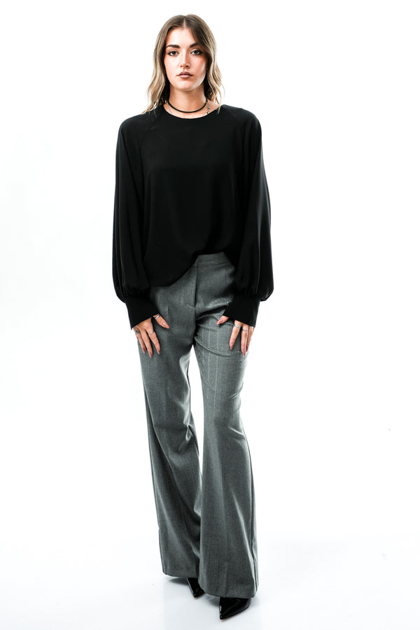 Camicia Donna MERIL NERO Sandro Ferrone 