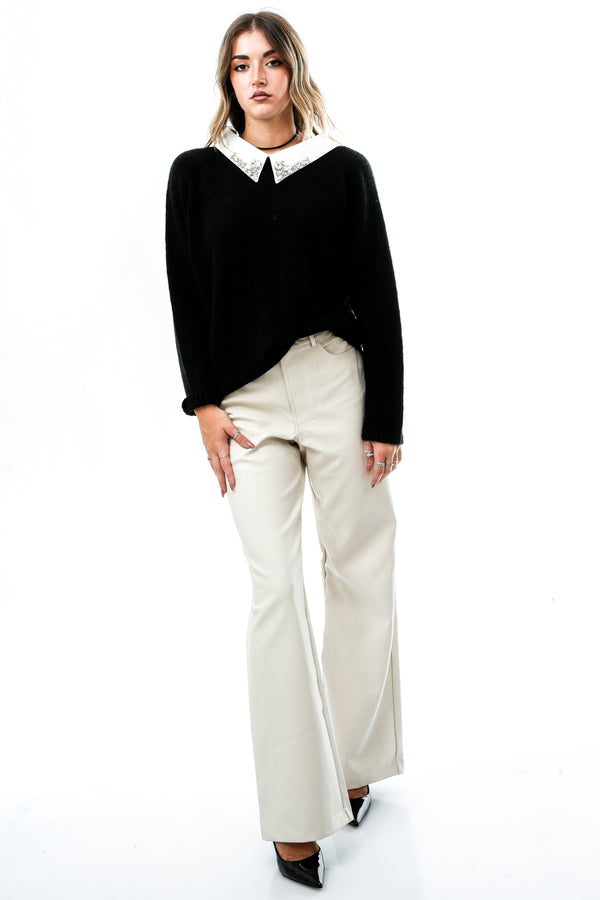 Maglia Donna NOEMI NERO Sandro Ferrone 