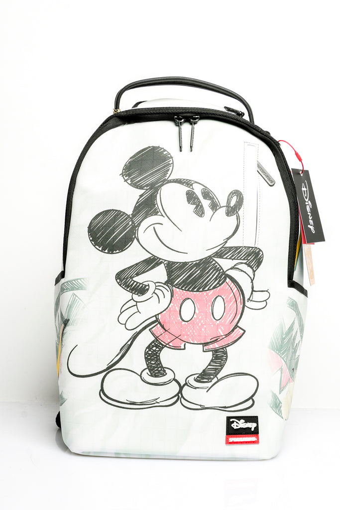 Zaino Unisex DISNEY OLD SCHOOL MICKEY SKETCH BACKPACK 910B9128NSZ Sprayground 