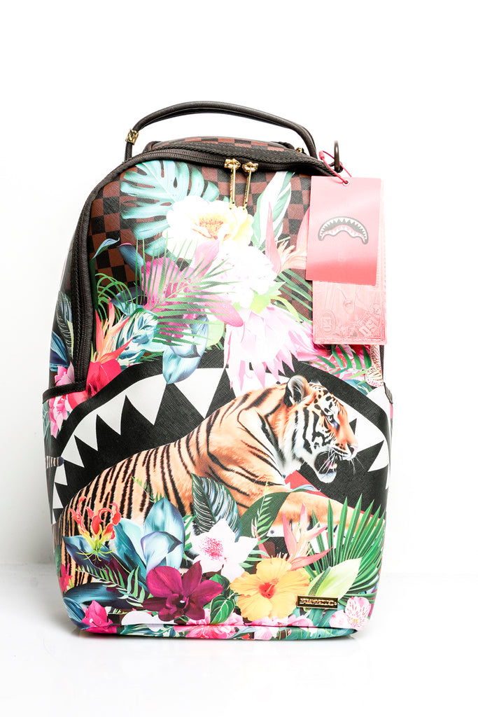 Zaino Unisex FLOWERING JUNGLE SHARK 2 BACKPACK 910B8626NSZ Sprayground 
