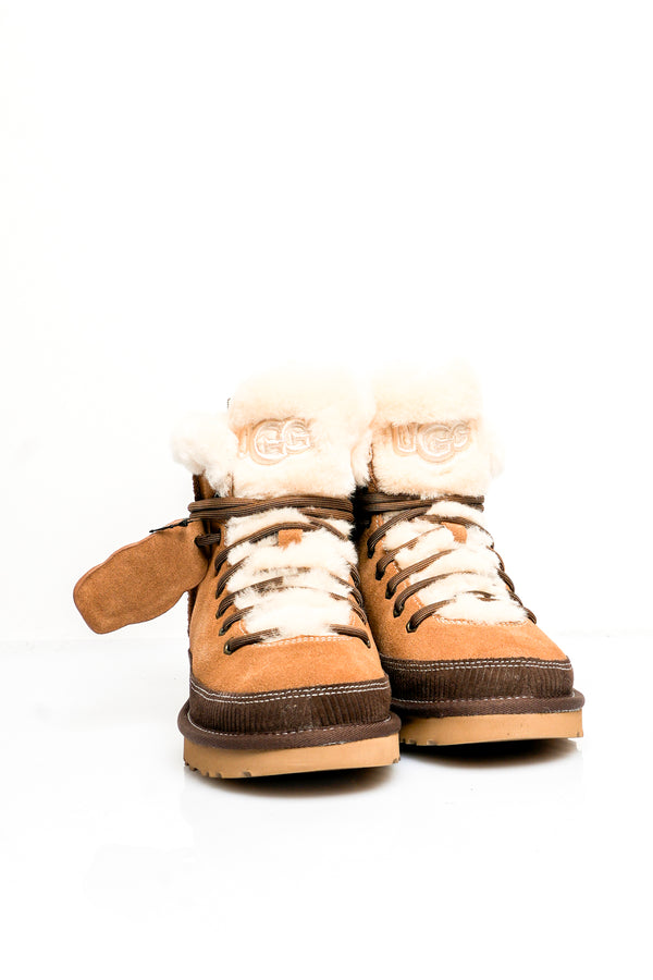 Stivali Donna W CLASSIC HERITAGE LACE-UP 1180418 CHESTNUT Ugg 