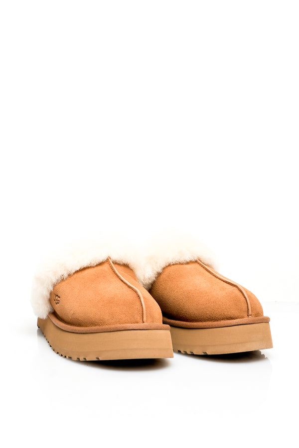 Scarpe Donna W DISQUETTE 1122550 CHESTNUT Ugg 