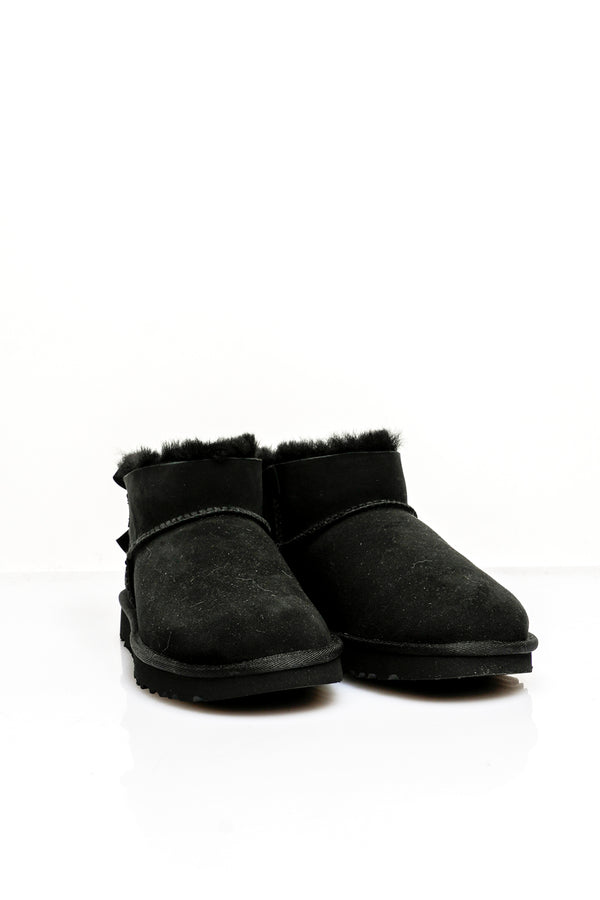Stivali Donna W ULTRA MINI BAILEY BOW 1185491 BLACK Ugg 
