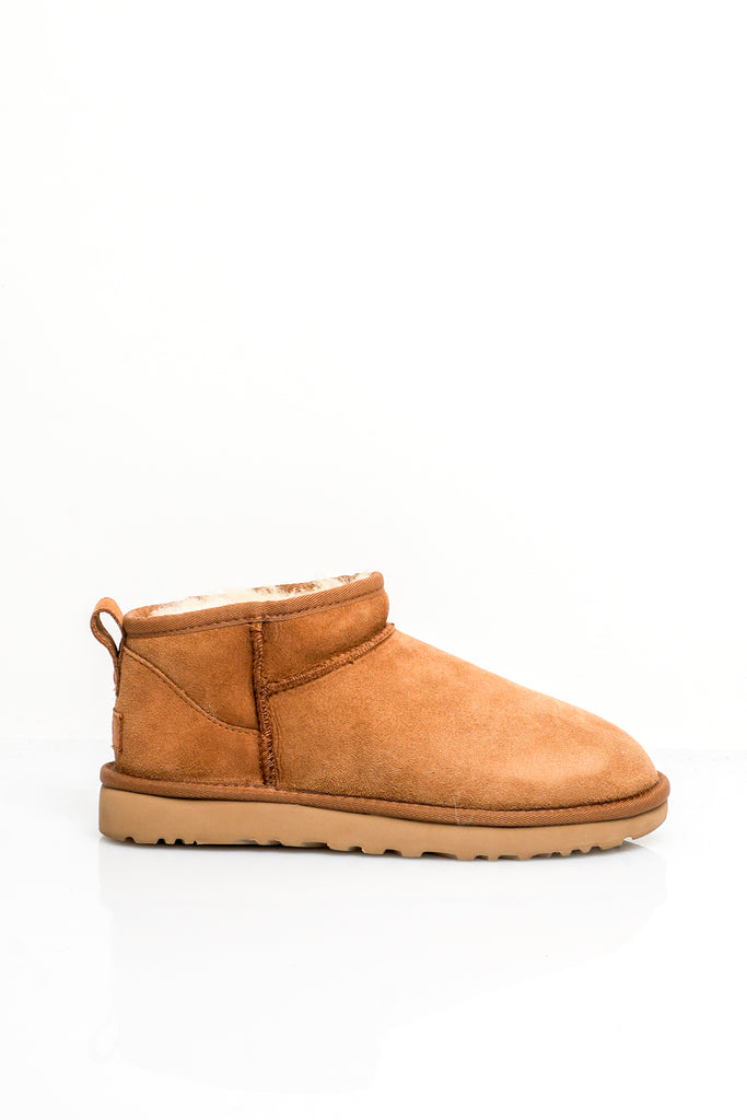Stivali Donna Ugg W ULTRA MINI BAILEY BOW 1185491 CHESTNUT W ULTRA MINI BAILEY BOW 1185491 CHESTNUT Ugg 