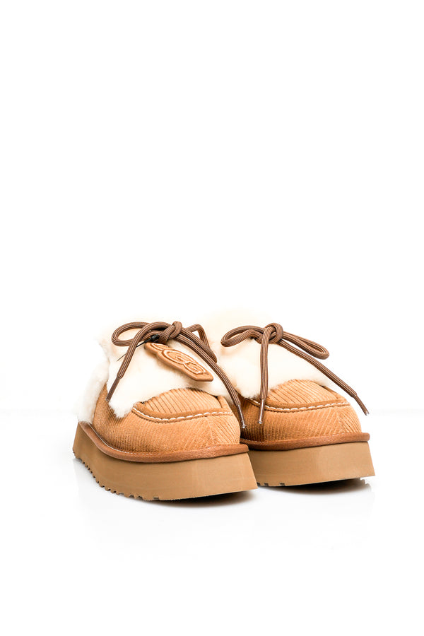 Scarpe Donna W DISQUETTE HERITAGE 1180360 CHESTNUT Ugg 