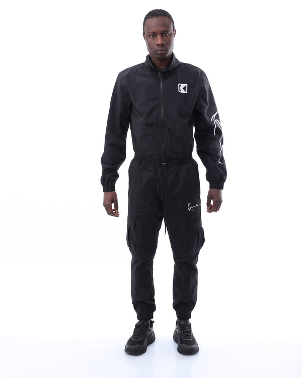 Pantalone tuta Uomo Karl Kani SIGNATURE TRACKPANTS BLACK SIGNATURE TRACKPANTSBLACK Karl Kani