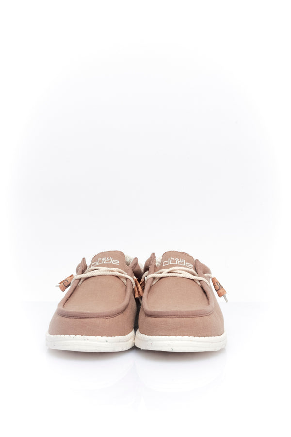 Scarpe Uomo Dude WALLY LINEN NATURAL CLAY WALLY LINENNATURAL CLAY Dude