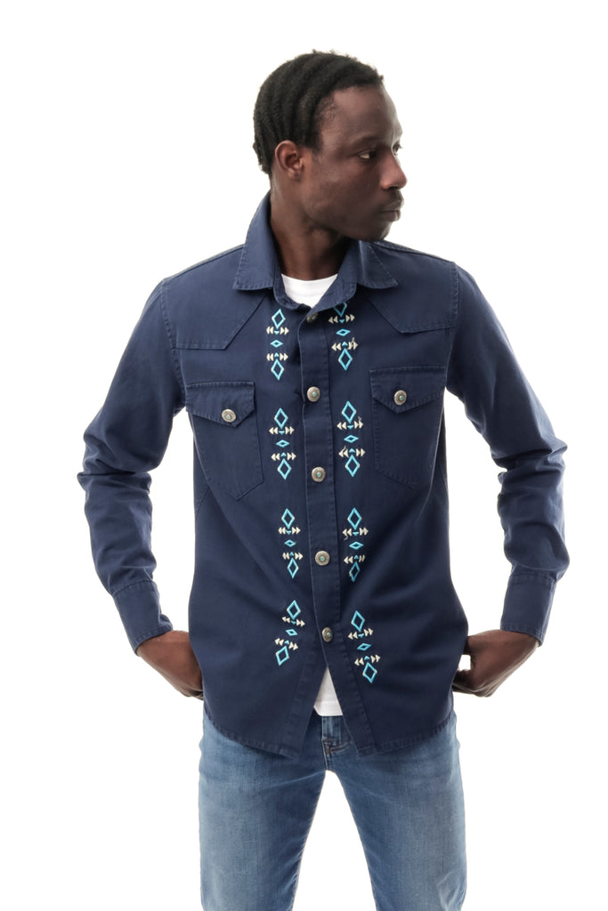 Giubbino Uomo Front Street 8 FS17 BLUE FS17BLUE Front Street 8