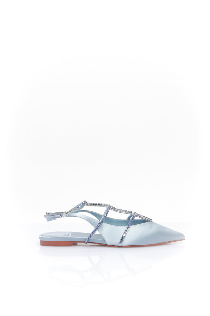 Scarpe Donna Jeffrey Campbell PRISTINA BLUE SATIN COMBO PRISTINABLUE SATIN COMBO Jeffrey Campbell